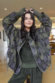 Plume Denim Jacket Green